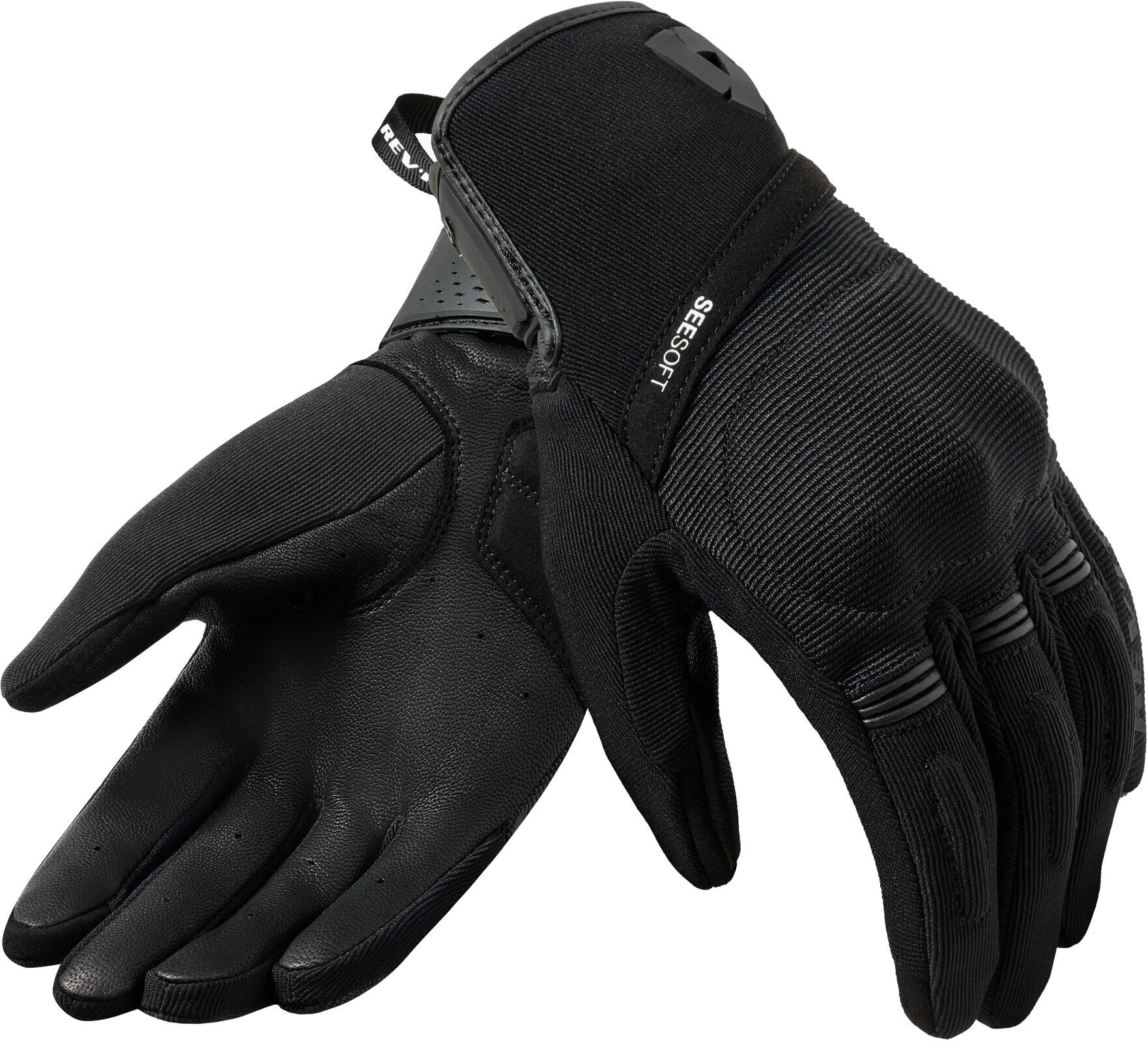 Motorcycle Gloves Rev'it! Gloves Mosca 2 Ladies Black XXS Motorcycle Gloves