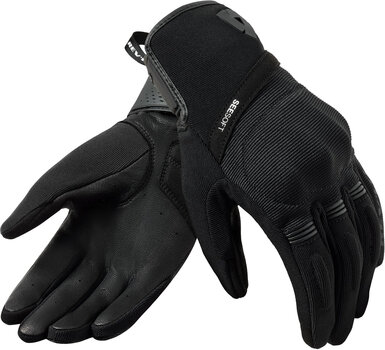 Motorcycle Gloves Rev'it! Gloves Mosca 2 Ladies Black XXS Motorcycle Gloves - 1