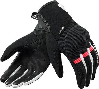 Motorcycle Gloves Rev'it! Gloves Mosca 2 Ladies Black/Pink XS Motorcycle Gloves - 1
