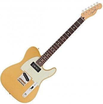 Elektromos gitár Fender MIJ Hybrid II Telecaster RW Mystic Aztec Gold - 1