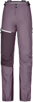Outdoorové kalhoty Ortovox Westalpen 3L Light Pants W Wild Berry L Outdoorové kalhoty - 1