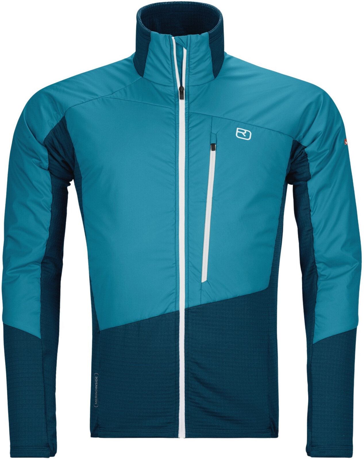 Giacca outdoor Ortovox Westalpen Swisswool Hybrid Jacket M Mountain Blue XL Giacca outdoor