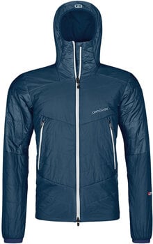 Outdoor Jacket Ortovox Westalpen Swisswool Jacket M Outdoor Jacket Deep Ocean M - 1