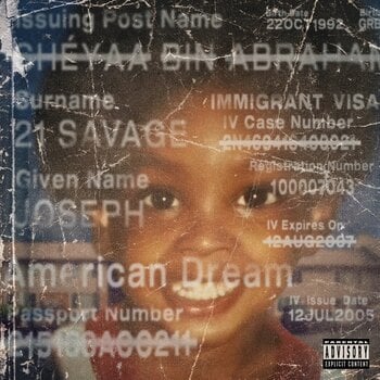 Schallplatte 21 Savage - American Dream (Red Coloured) (2 LP) - 1