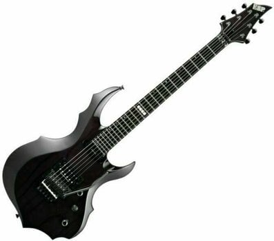 ギター forest ESP Forest-GT STD See Thru Black - Muziker