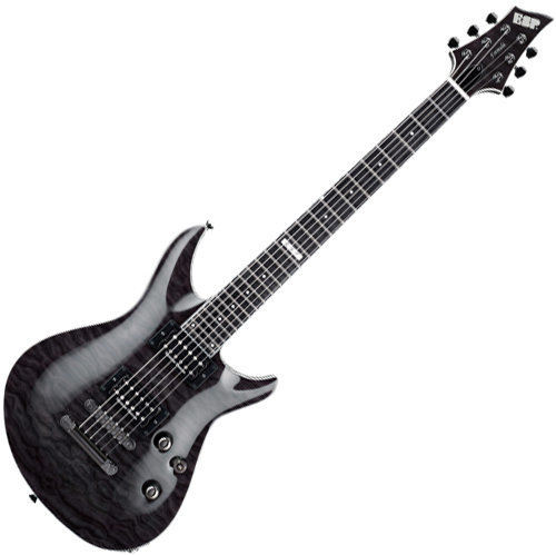 Elektrisk gitarr ESP Formula NT II See Thru Black