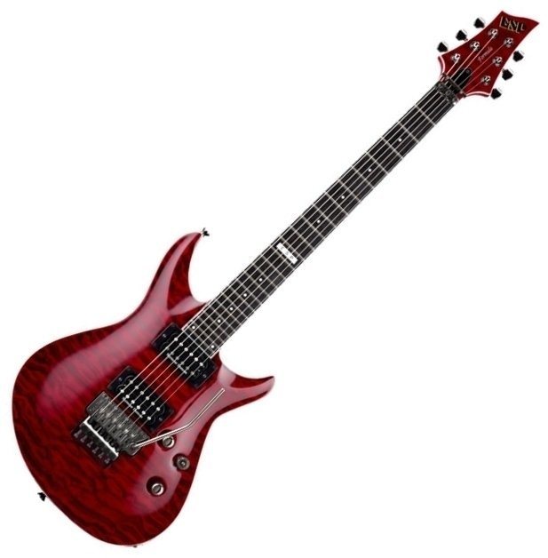 Elektrische gitaar ESP Formula FR-II See Thru Black Cherry