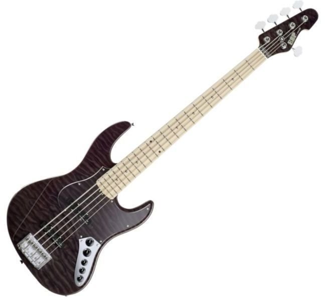 5 stygų bosinė gitara ESP Amaze DLX 5 STBK