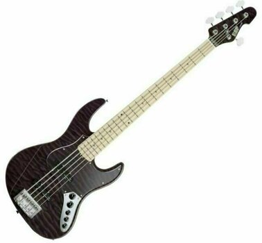 5 stygų bosinė gitara ESP Amaze DLX 5 STBK - 1