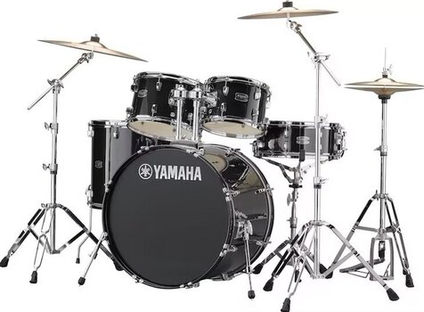 Set akustičnih bobnov Yamaha RDP2F5BLGCPSET Black Glitter - 1