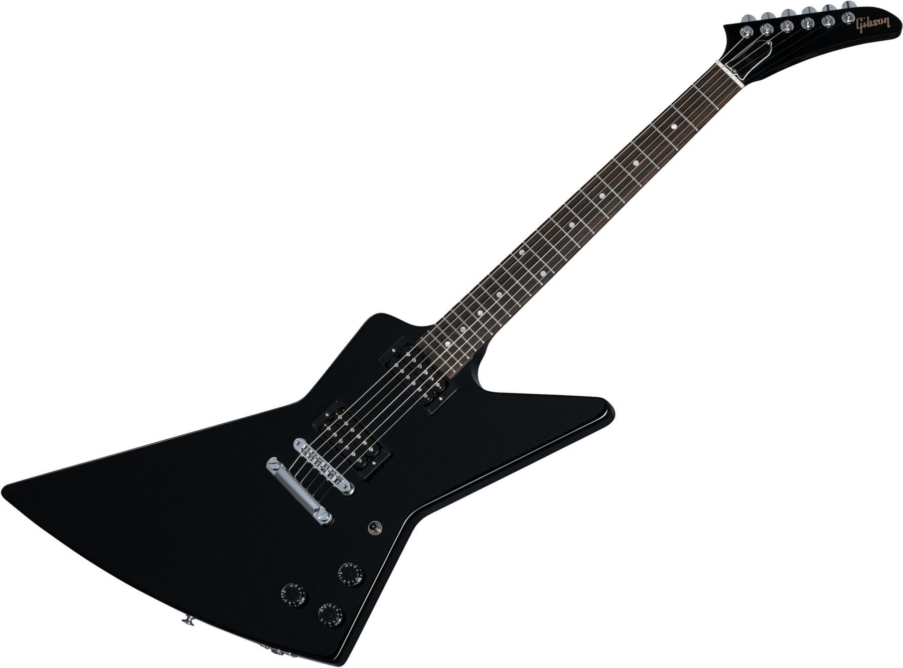 Elektrisk guitar Gibson 80s Explorer Ebony