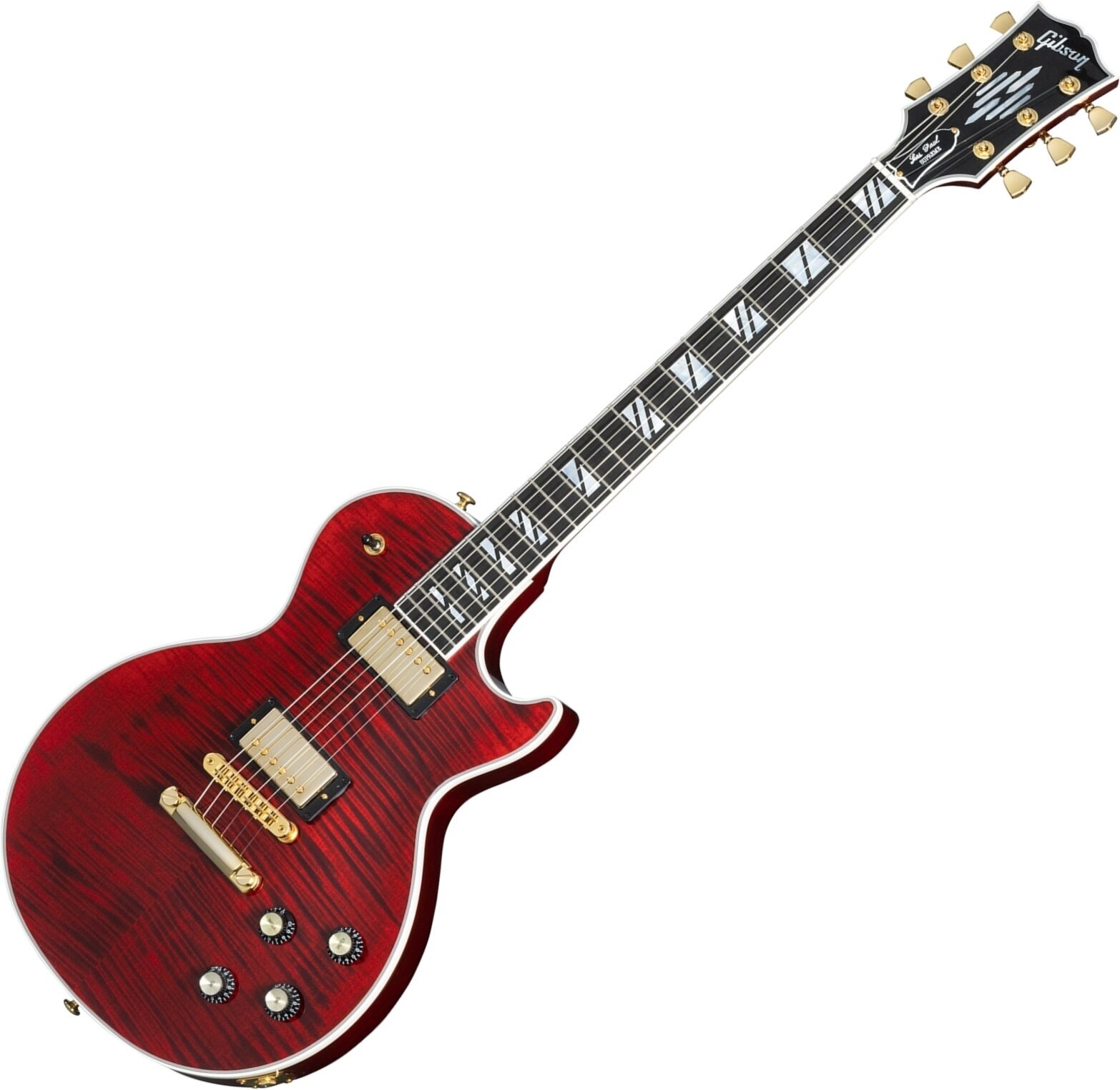 Електрическа китара Gibson Les Paul Supreme Wine Red