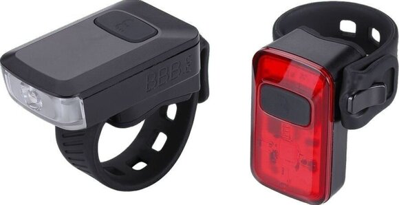 Cycling light BBB Spark 2.0 Combo Black Front-Rear Cycling light - 1