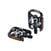 Clipless Pedals BBB DualChoice Classic 2.0 Black Flat pedals