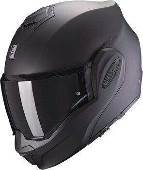 Helmet Scorpion EXO-TECH EVO SOLID Matt Black XS Helmet - 1