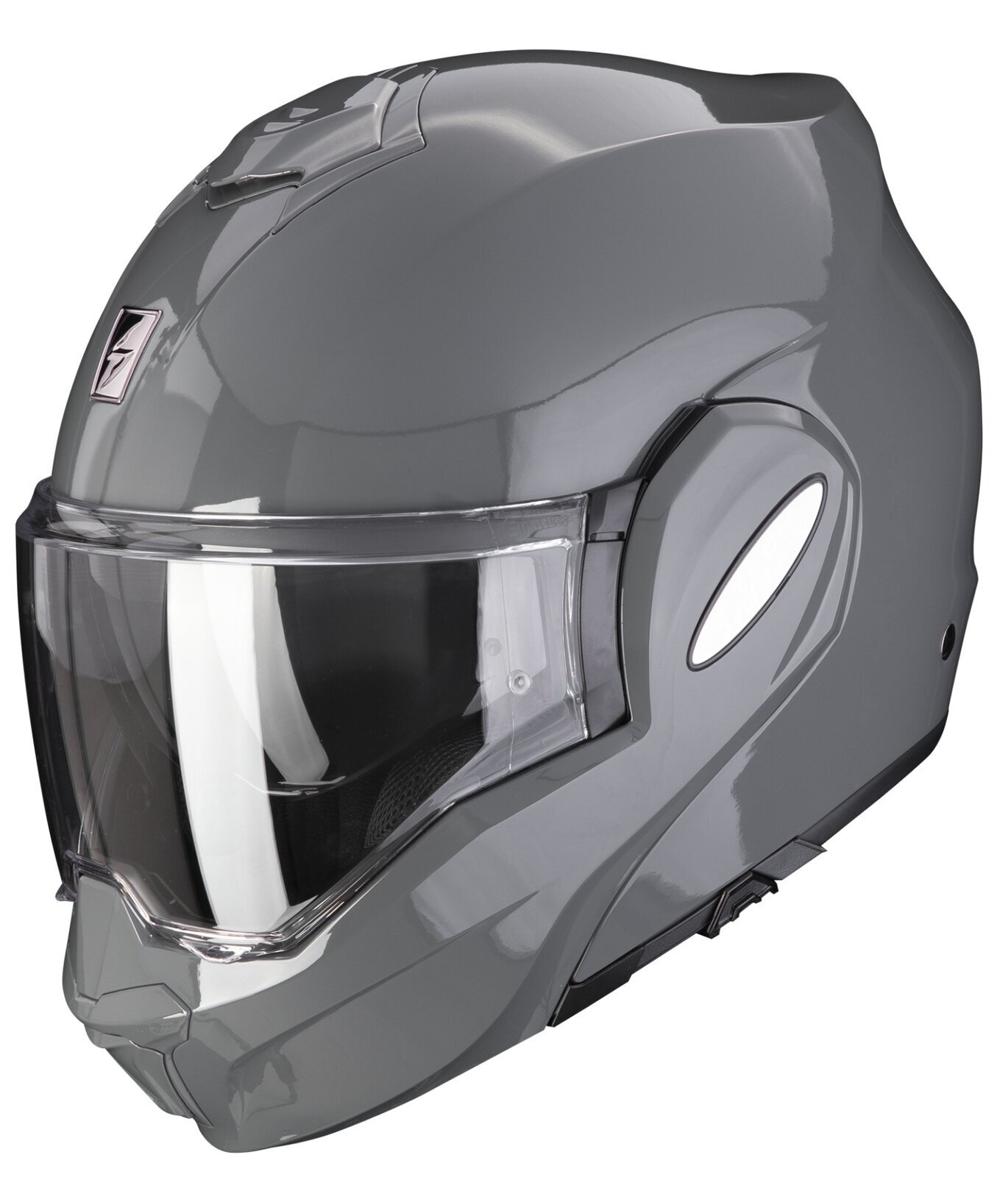 Helmet Scorpion EXO-TECH EVO SOLID Cement Grey M Helmet