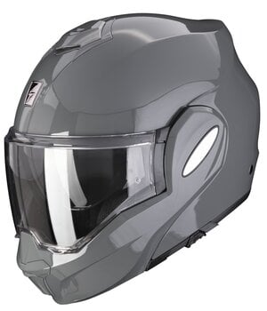 Helmet Scorpion EXO-TECH EVO SOLID Cement Grey M Helmet - 1