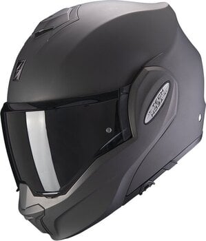 Helmet Scorpion EXO-TECH EVO SOLID Matt Anthracite XS Helmet - 1