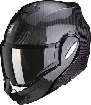 Helmet Scorpion EXO-TECH EVO CARBON SOLID Black S Helmet - 1