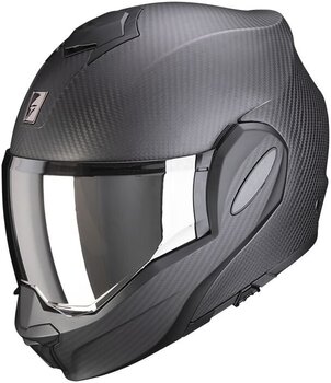 Helmet Scorpion EXO-TECH EVO CARBON SOLID Matt Black XS Helmet - 1