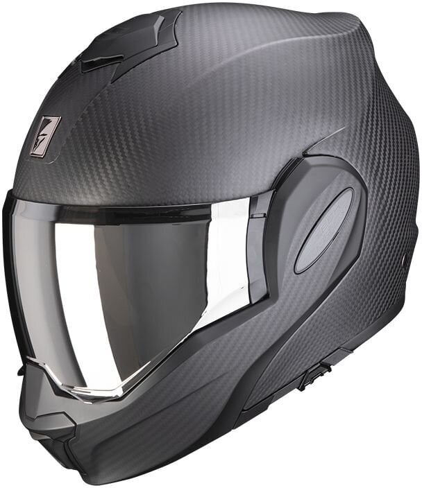 Helmet Scorpion EXO-TECH EVO CARBON SOLID Matt Black M Helmet