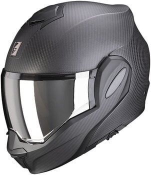 Helmet Scorpion EXO-TECH EVO CARBON SOLID Matt Black M Helmet - 1