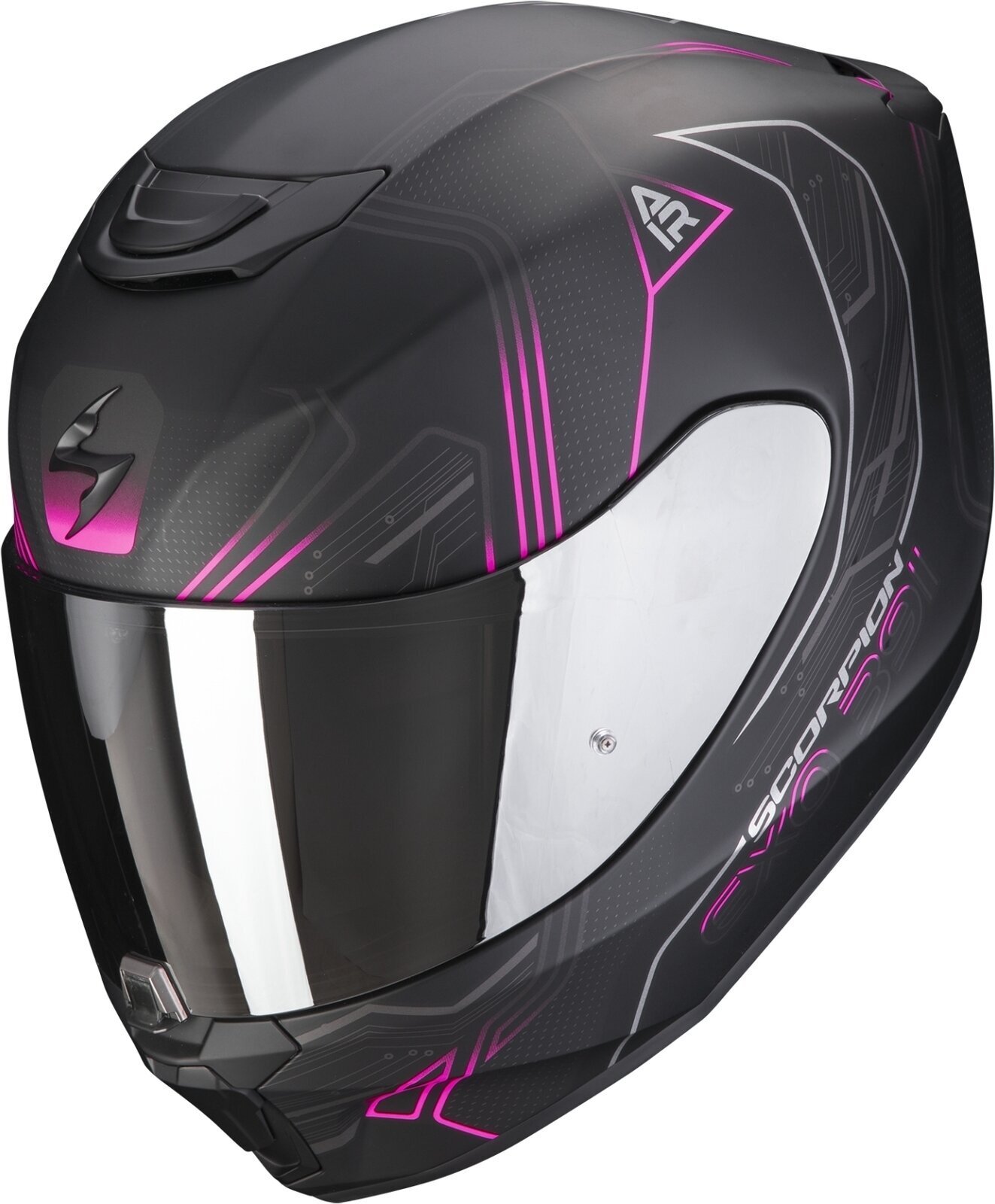 Helmet Scorpion EXO 391 SPADA Matt Black/Pink XS Helmet