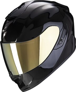 Helmet Scorpion EXO 1400 EVO 2 AIR SOLID Black XS Helmet - 1