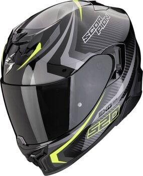 Helmet Scorpion EXO 520 EVO AIR TERRA Black/Silver/Neon Yellow M Helmet - 1