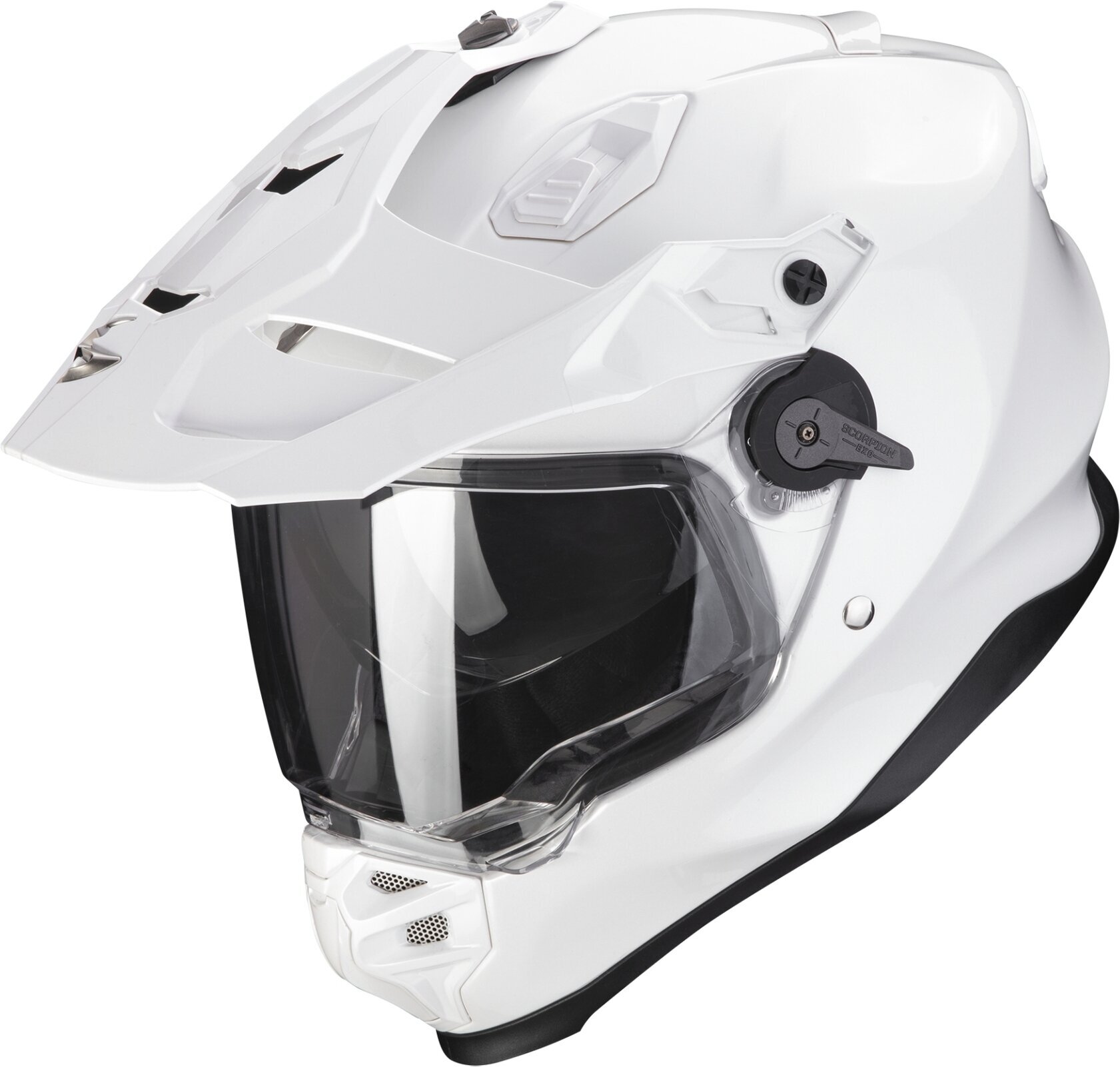 Helm Scorpion ADF-9000 AIR SOLID Pearl White S Helm