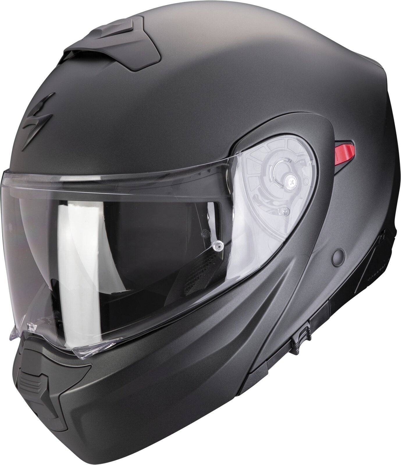 Helmet Scorpion EXO 930 EVO SOLID Matt Pearl Black L Helmet