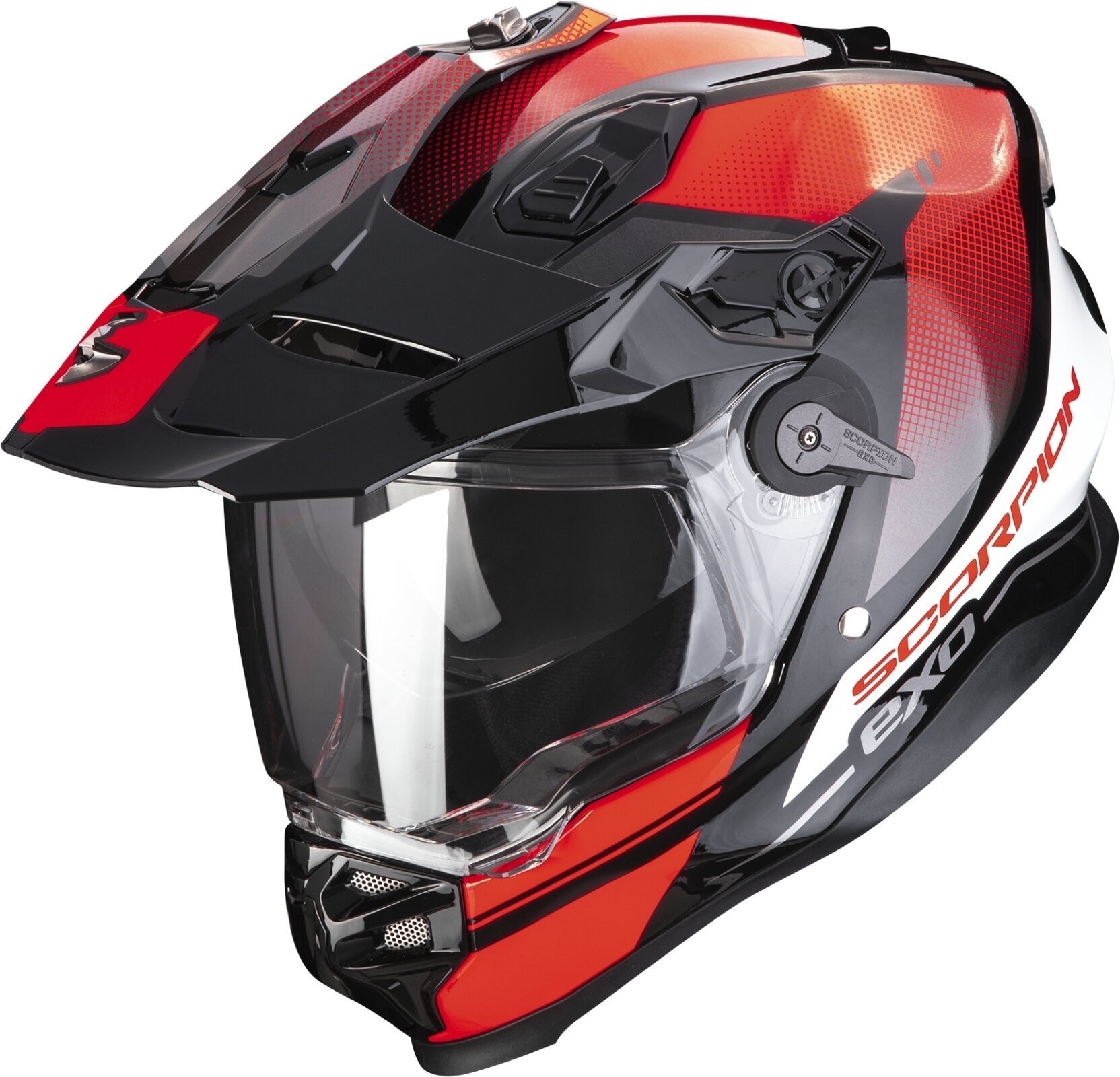 Helm Scorpion ADF-9000 AIR TRAIL Black/Red XS Helm
