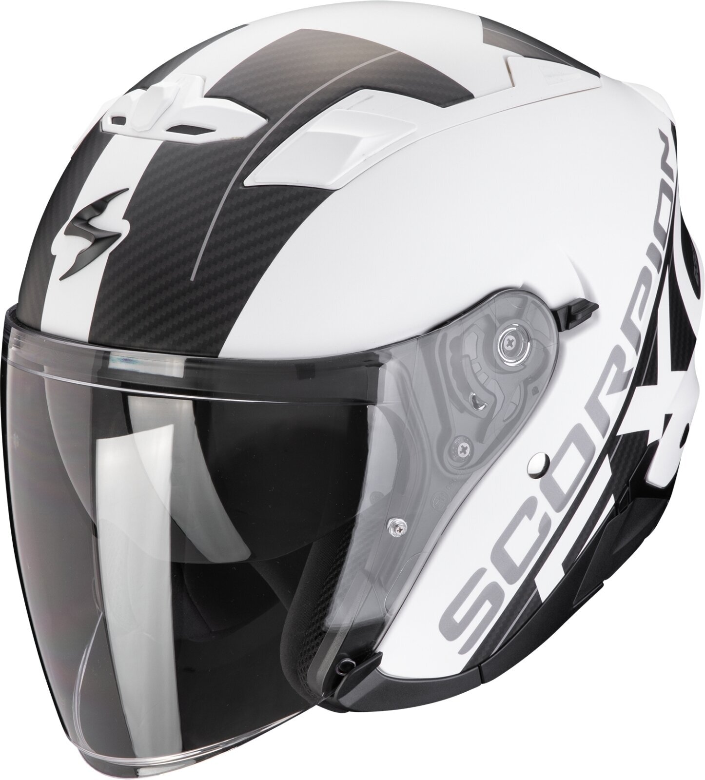 Helmet Scorpion EXO 230 QR Matt White/Black XS Helmet