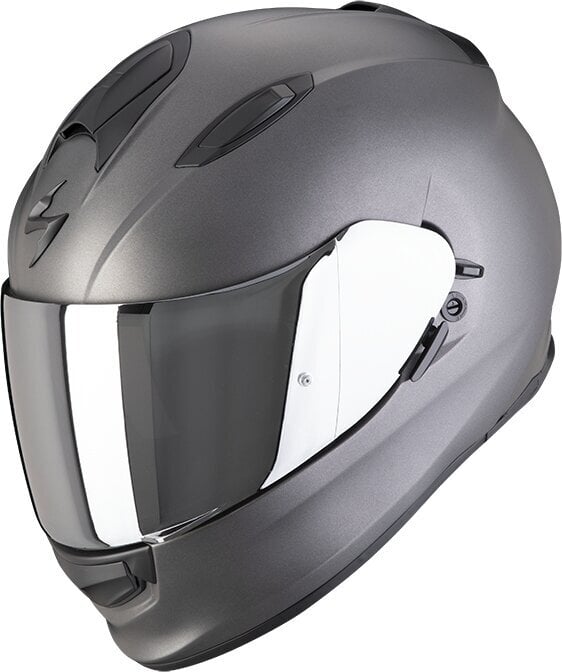 Helm Scorpion EXO 491 SOLID Matt Anthracite XS Helm
