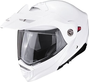 Helmet Scorpion ADX-2 SOLID Pearl White M Helmet - 1