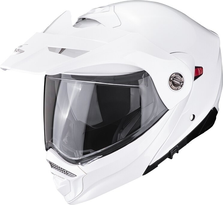 Photos - Motorcycle Helmet Scorpion ADX-2 SOLID Pearl White L Helmet 89-100-70-05 