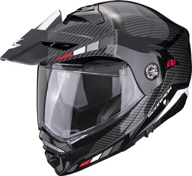 Casco Scorpion ADX-2 CAMINO Black/Silver/Red XL Casco - 1