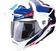 Helm Scorpion ADX-2 CAMINO Pearl White/Blue/Red L Helm
