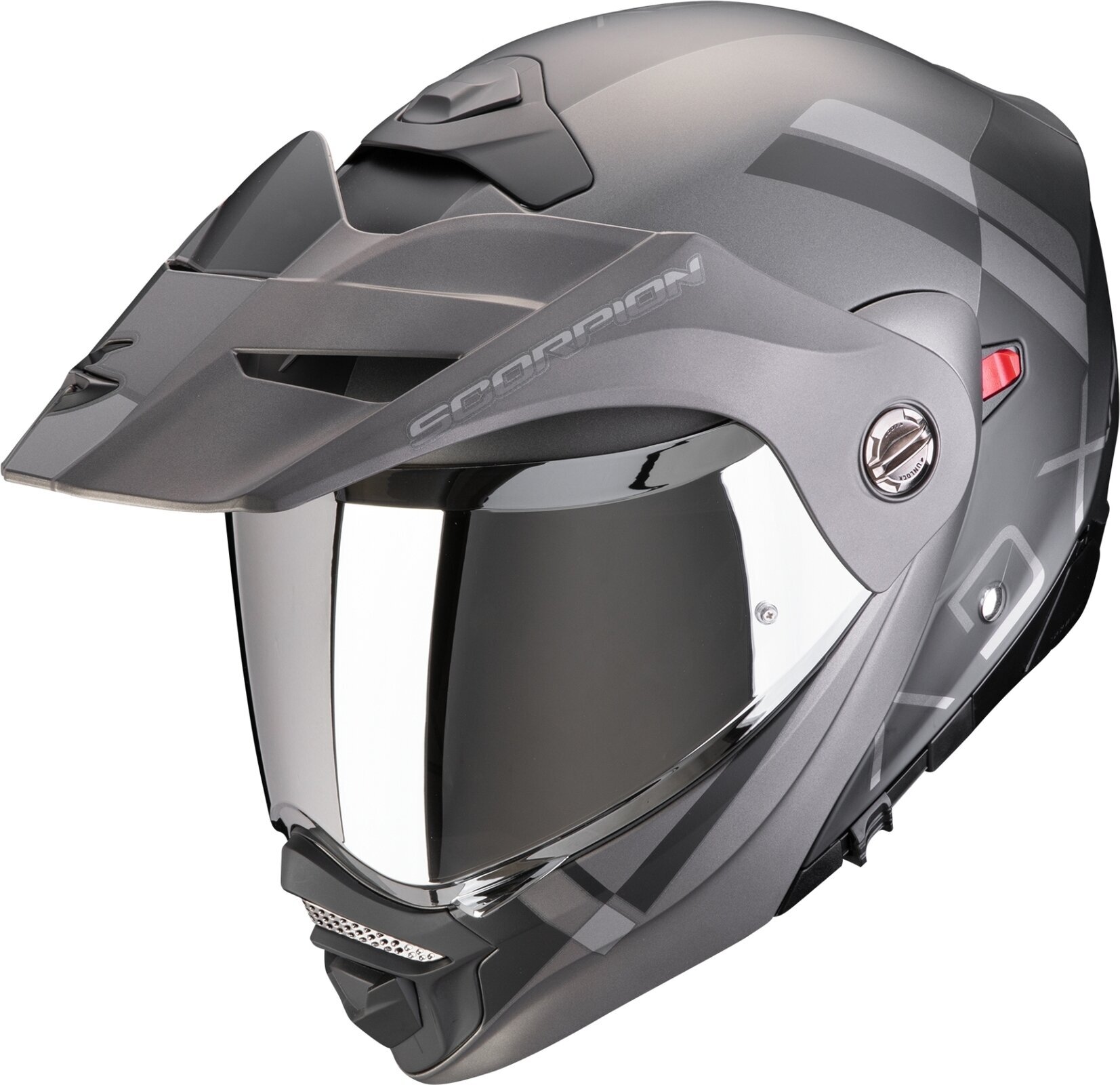Helmet Scorpion ADX-2 GALANE Matt Black/Silver XS Helmet