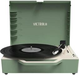 Portable turntable
 Victrola VSC-725SB Re-Spin Green Portable turntable
