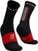 Calcetines para correr Compressport Ultra Trail Socks V2.0 Black/White/Core Red T1 Calcetines para correr