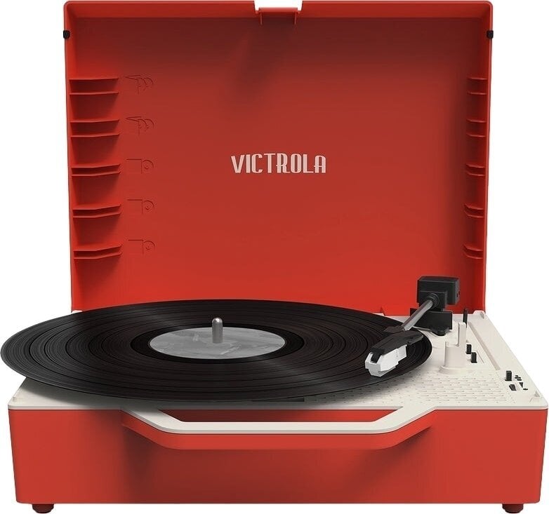 Kannettava levysoitin Victrola VSC-725SB Re-Spin Red