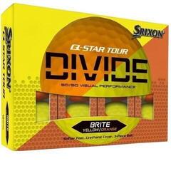 Golfové míčky Srixon Q-Star Tour Divide 2 Yellow Orange Standardní nabídka Golfové míčky