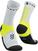 Juoksusukat Compressport Ultra Trail Socks V2.0 White/Black/Safety Yellow T1 Juoksusukat