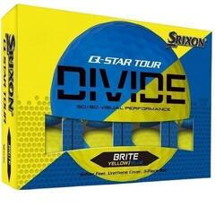 Golfové míčky Srixon Q-Star Tour Divide 2 Yellow Blue Standardní nabídka Golfové míčky