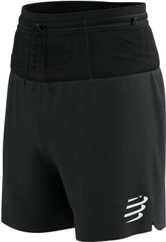 Pantalones cortos para correr Compressport Trail Racing 2-In-1 Short M Black L Pantalones cortos para correr - 1