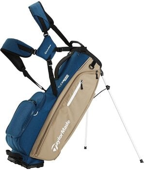 Чантa за голф TaylorMade Flextech Navy/Tan Чантa за голф - 1