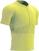 Chemise de course à manches courtes Compressport Trail Half-Zip Fitted SS Top Green Sheen/Safety Yellow XL Chemise de course à manches courtes