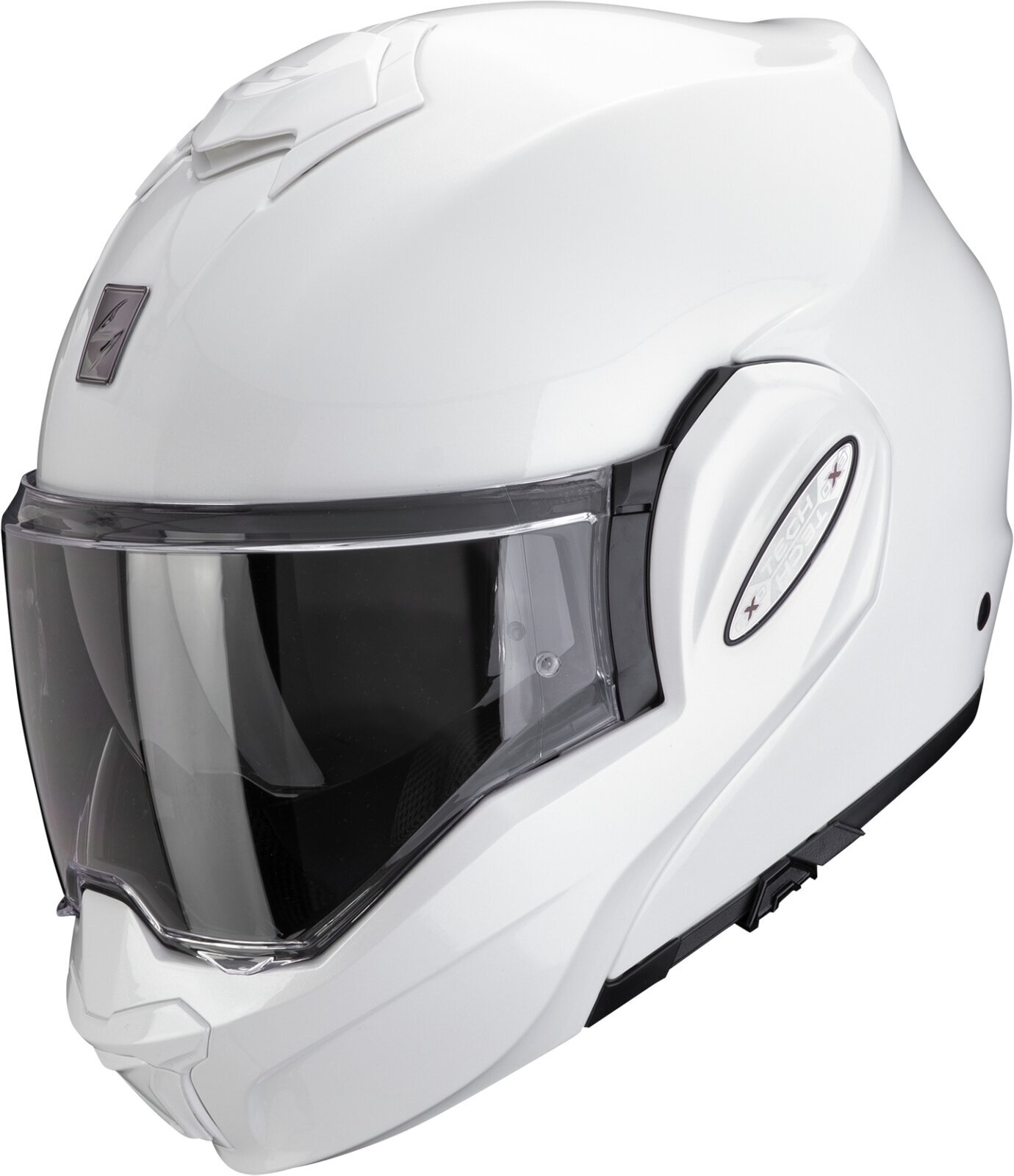 Helmet Scorpion EXO-TECH EVO PRO SOLID Pearl White XS Helmet