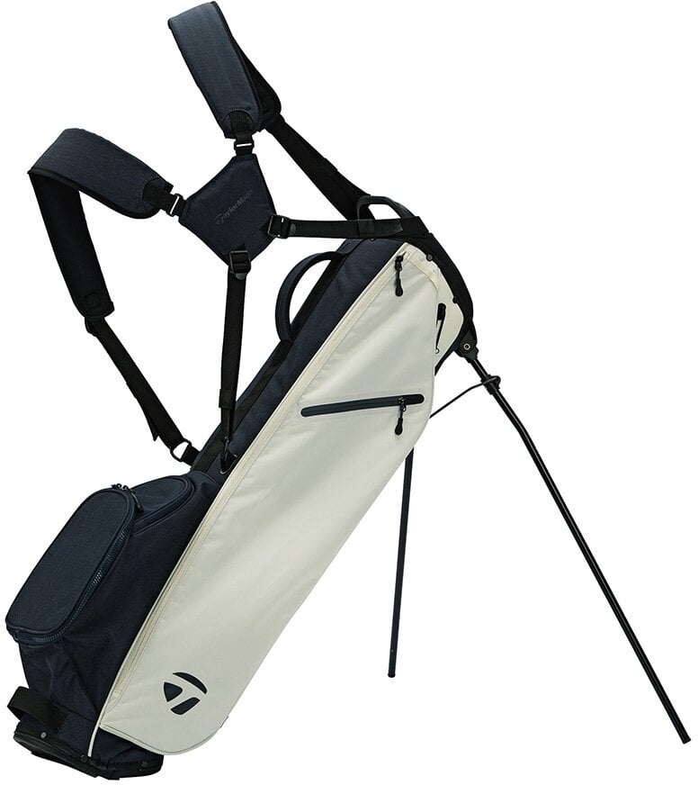 Borsa da golf Stand Bag TaylorMade Flextech Carry Ivory/Dark Navy Borsa da golf Stand Bag